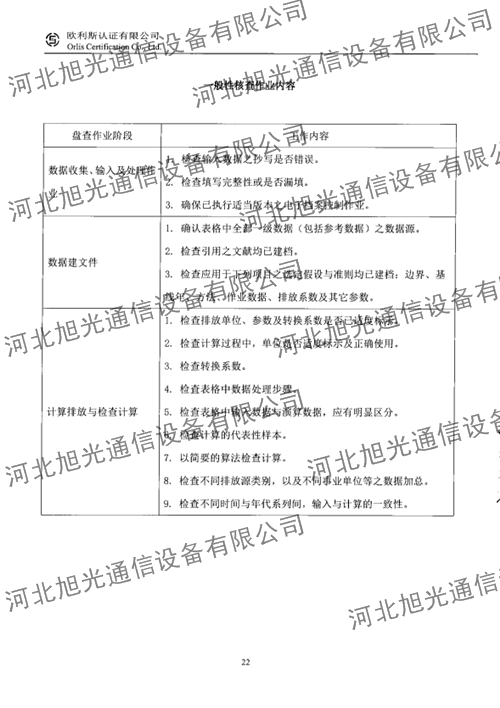 温室气体核查报告